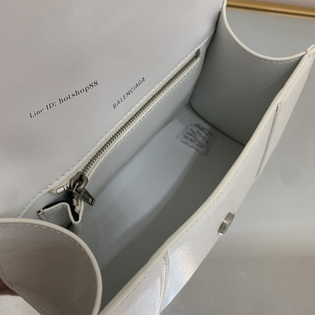 Balenciaga專櫃爆款手搓紋鑽扣S號手提包 巴黎世家Hourglass沙漏包 fyj1900